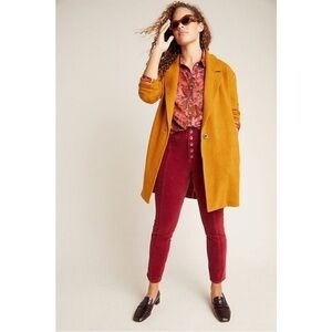 Mustard Yellow Women's Coat